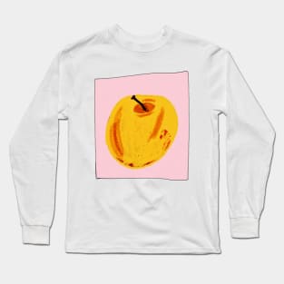 Yellow Apple Long Sleeve T-Shirt